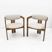 Paire de fauteuils "Pamplona" de style mid-century par Savini pour Pozzi, Italie, 1960