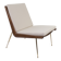 Fauteuil BOOMERANG  de P. HVIDT & NIELSEN, éd. original, restauré, 1950