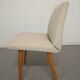 Paire de chaises cocktail en hêtre, Pays de l'Est vers 1960