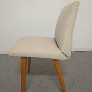 Paire de chaises cocktail en hêtre, Pays de l'Est vers 1960