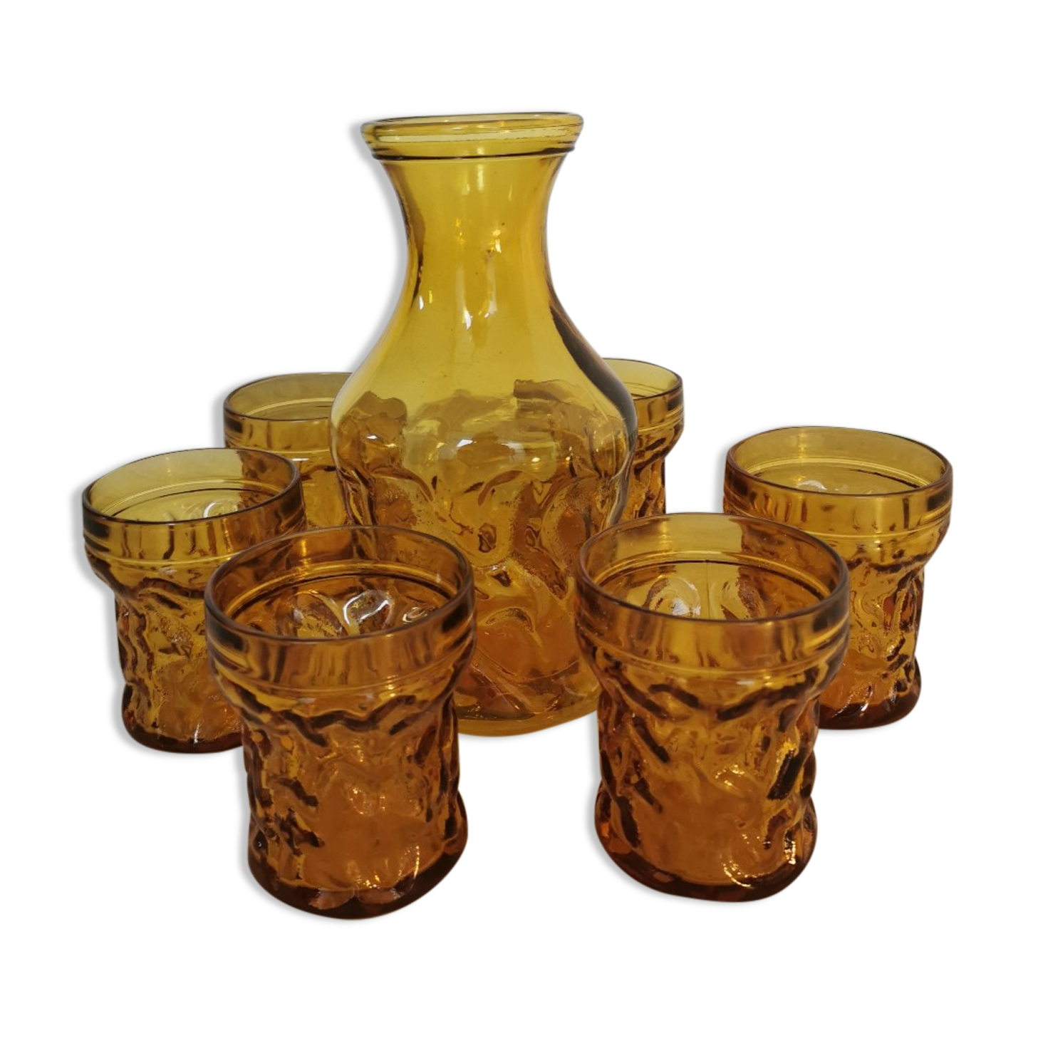 Vintage pitcher and glasses service