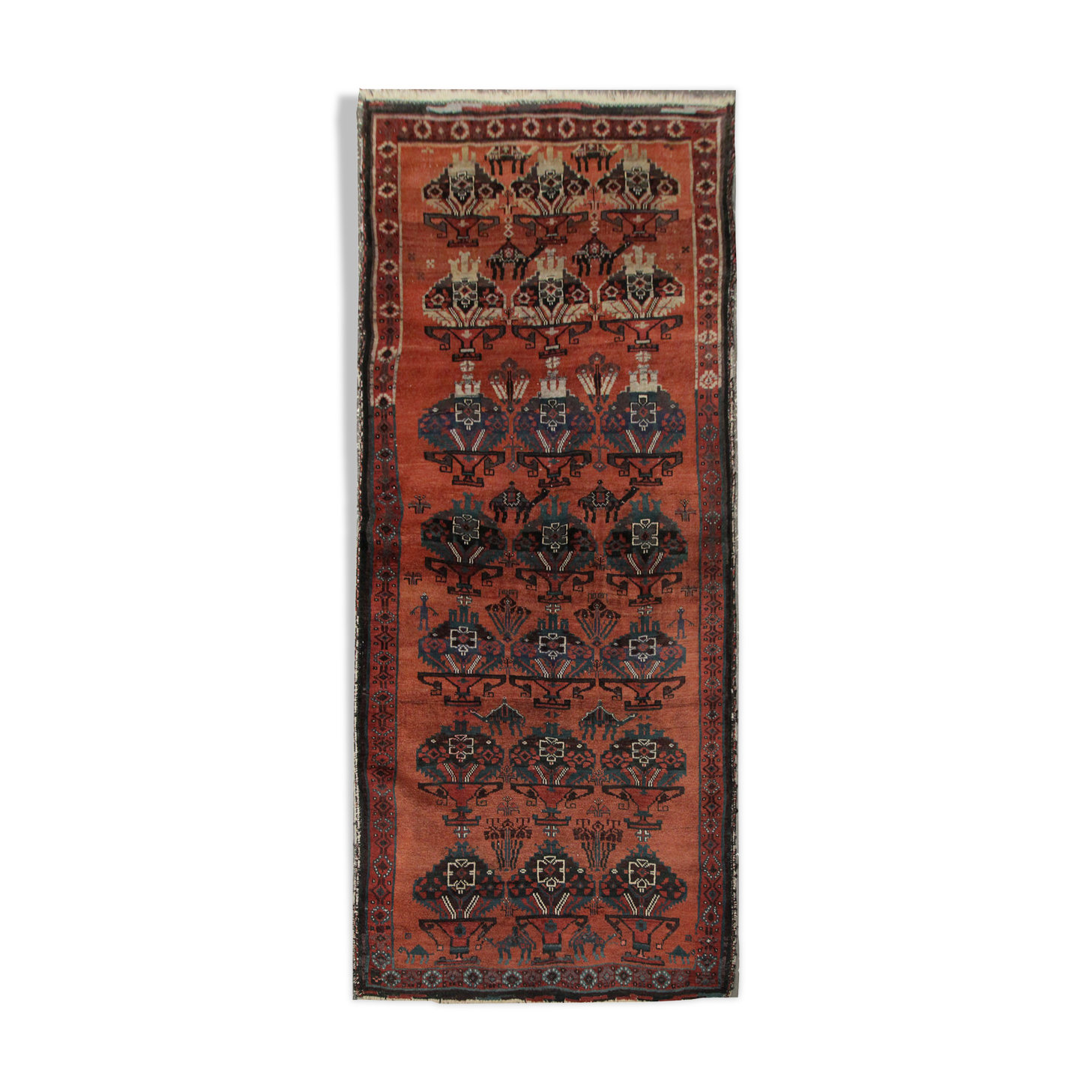 Tapis Afshar Persan- 115x216cm