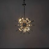 Suspension Sputnik en verre de Murano, Italie.