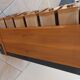 Semainier de style louis XVI en bois et placage merisier