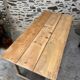Rustic wooden table