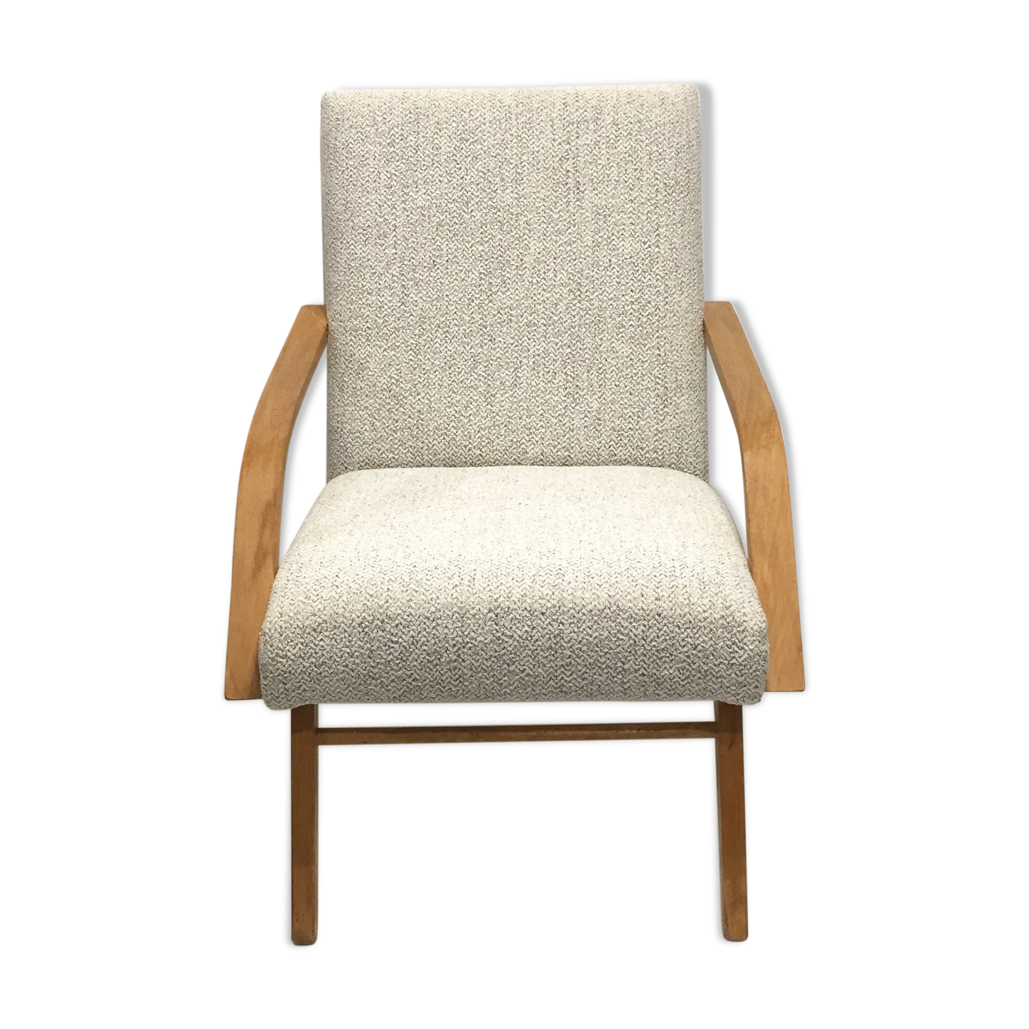 60s armchair reupholstered