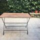 Table de jardin en teck