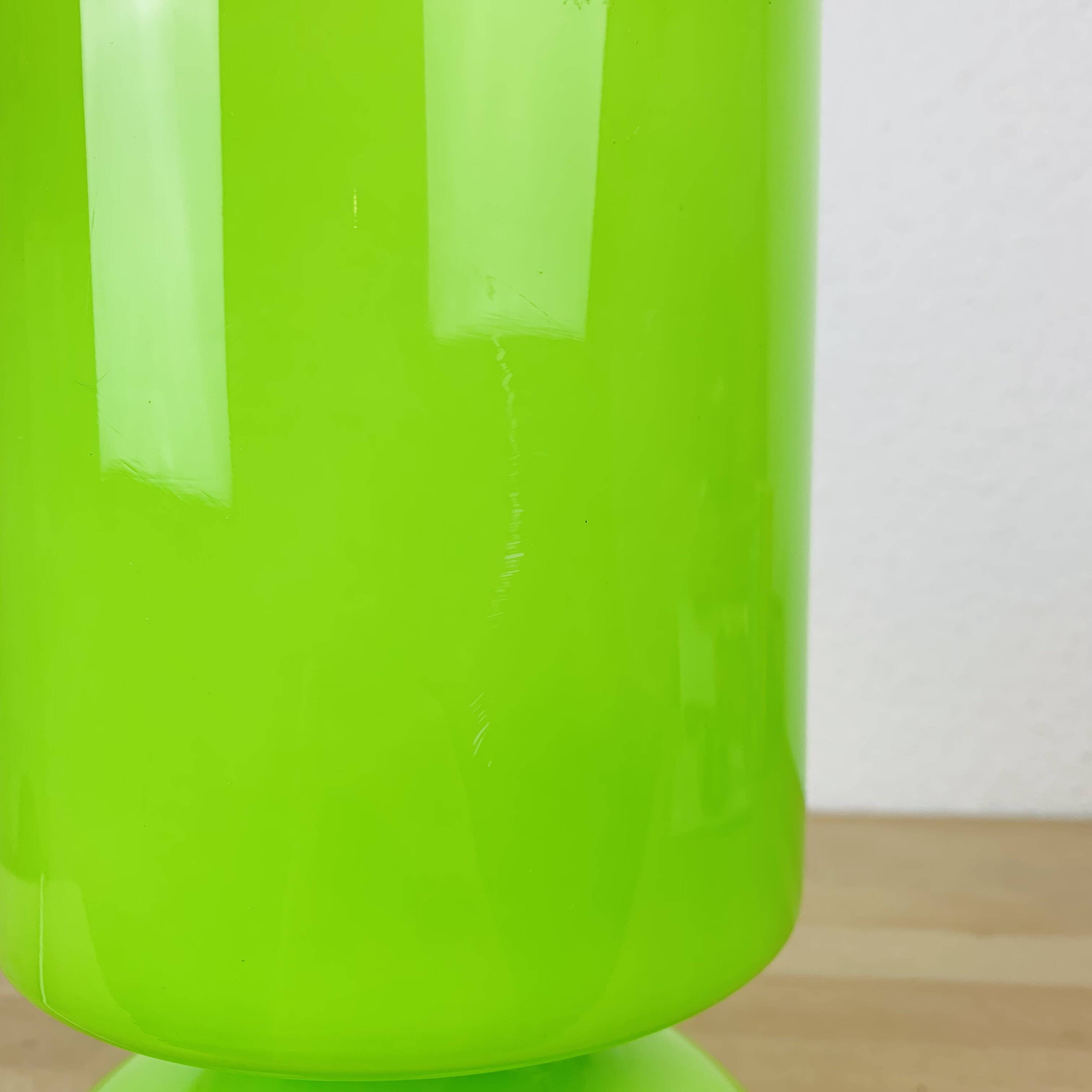 IKEA vintage green glass lamp Lykta