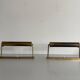 Pair of brass wall lights with adjustable heads from the mid-20th century, 1960, Germany.