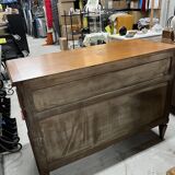 Commode style louis xvi en noyer