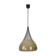 Suspension marron glacé en verre opaline