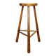 Solid wood bar stool