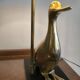 Brass duck lamp circa 1980