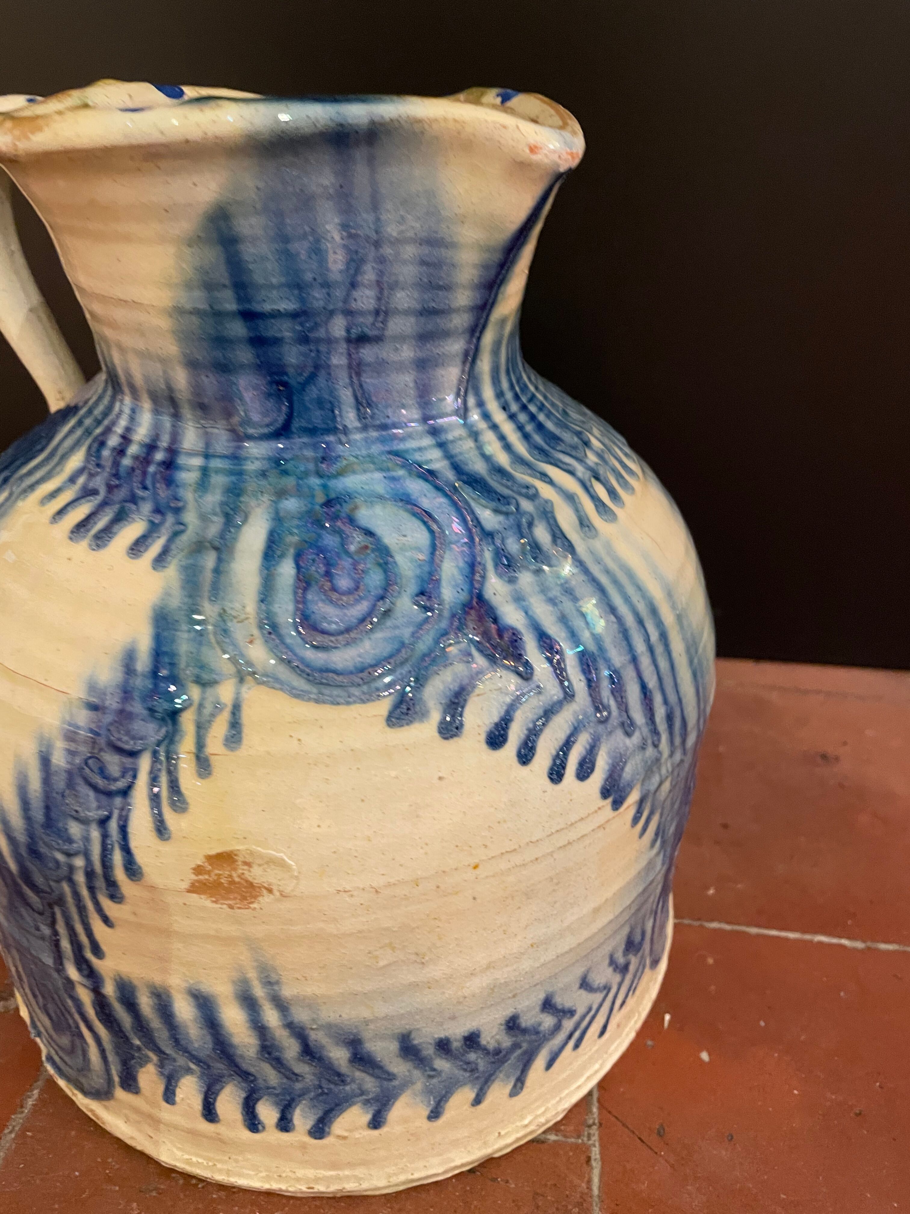 Ceramic pitcher handicrafts