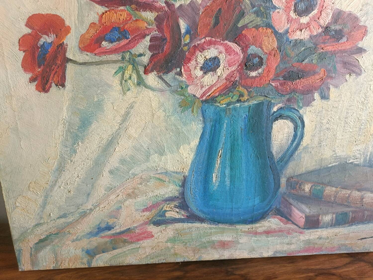 Still life, oil on canvas signed
