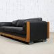 Leather sofa Afra & Tobia Scarpa Cassina