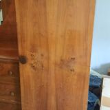 Asymmetrical cabinet and chest of drawers