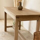 Solid oak farmhouse table – small size,