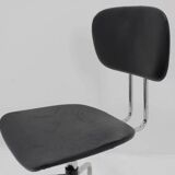 Chrome Wheel Office Chair