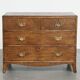 Antique Early 19th-Century English Oak Chest of Drawers/Commode