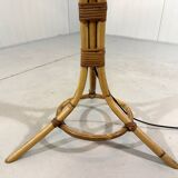Rattan floor lamp 1950’s