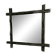 August Bergin & Co. Stockholm, mirror with wooden frame, Swedish Jugend.