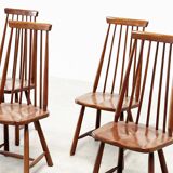 George Nakashima style dining chairs