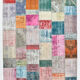 Puzle style vintage rug 354x255cm