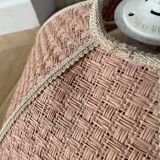 Flower suspension in pink canning