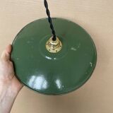 Old industrial pendant light