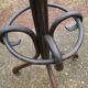 Parrot coat holder in curved wood - Art Nouveau