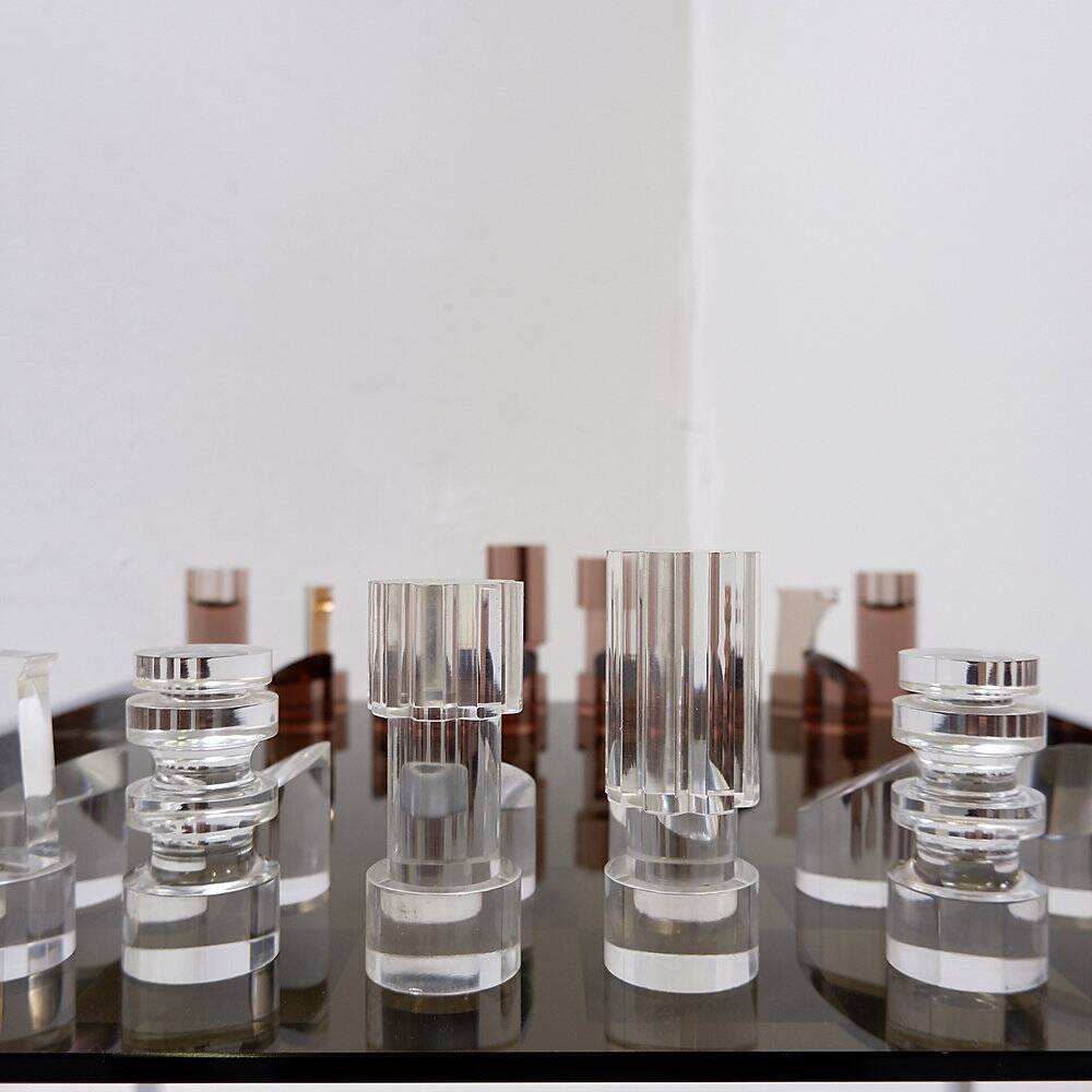 20th-century chess table by Michel Durand - 1970s