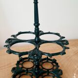 Vintage cast iron bottle rack