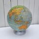 Illuminated glass globe, Art Deco, vintage