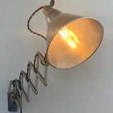 Scissors lamp accordion mazda france 1940