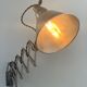 Scissors lamp accordion mazda france 1940