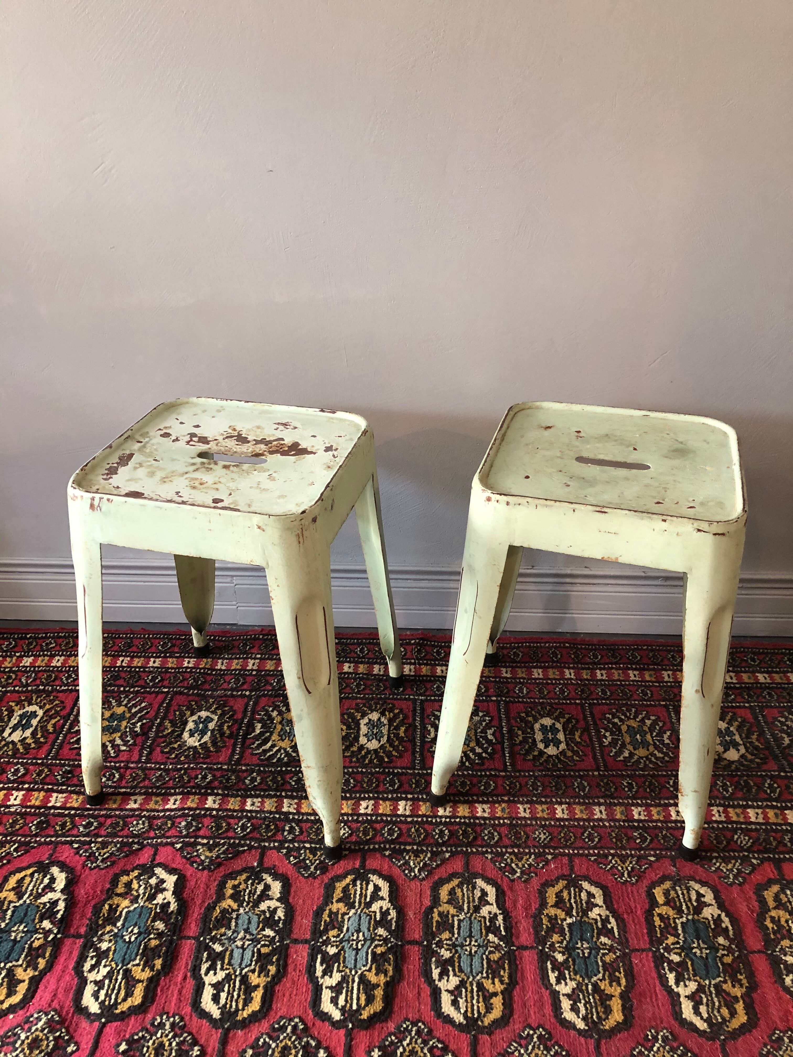 Workshop stool duo