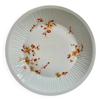 Haviland Limoges, Large Round Porcelain Serving Dish Vintage Model, 1970