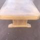 Dining table 1940 Art Deco walnut