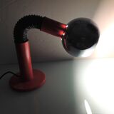 Orange eyeball lamp and chrome globe 60/70