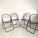 Set of 4 design chairs by Niels Gammelgaard for Ikea, vintage 1980s.
