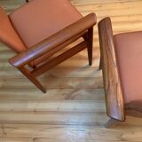 Set of six Diplomat armchairs, model 209 by Finn Juhl, Cado, 1960s