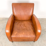 Vintage leather armchair