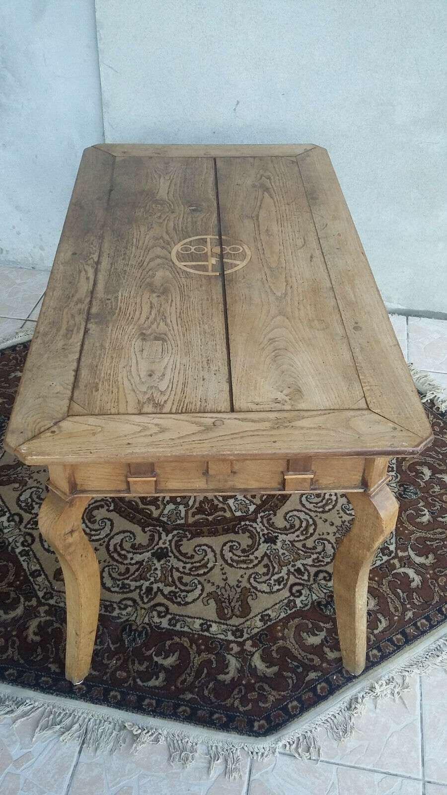 Louis XV oak table 1878