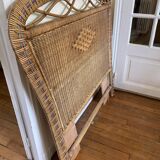 Headboard - wicker chair