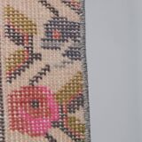 Vintage Turkish rug from Oushak, handwoven 129x213 cm