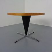 Early Cone Table by Verner Panton for Plus-Linje, 1950s