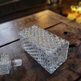 Cut glass carafe – 1950s