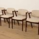Set of 4 dining chairs | Kai Kristiansen | Z-chair – model 42 | Rosewood