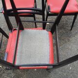 6 Alfred Hendrickx chairs circa 50s